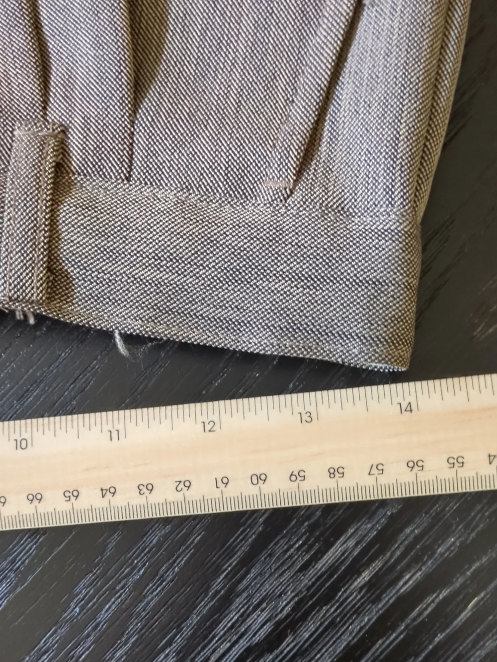 Men's High-Waist Pleated Trousers in Taupe